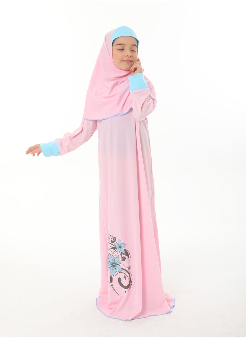 Elanesa  - Esdal Prayer Set For Girls Pink Color - Image 1