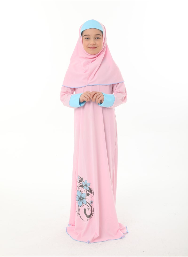 Elanesa  - Esdal Prayer Set For Girls Pink Color - Image 1