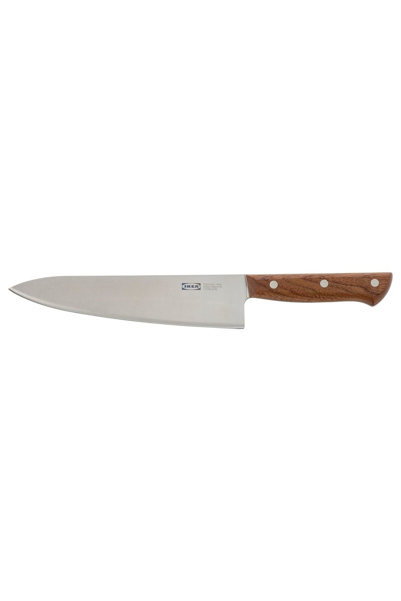 VARDAGEN Cook's knife, stainless steel/walnut, 20 cm - Image 1