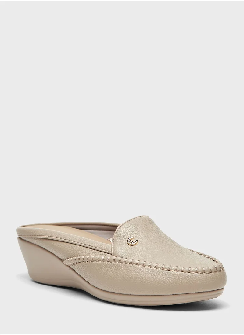 Le Confort Wide Toe Moccasins