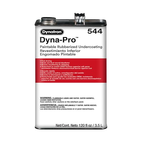 3M Dynatron Dyna-Pro Paintable Rubberized Undercoating, 544, 1 Gallon, 120 fl Ounces - Image 1