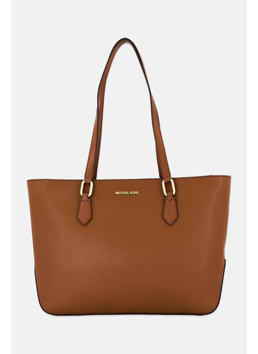 Michael Kors - Women Brand Logo Totes Bag 40 L x 12 W x 26 H cm, Brown - Image 1
