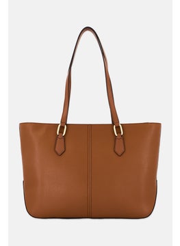 Michael Kors Women Brand Logo Totes Bag 40 L x 12 W x 26 H cm, Brown  - Image 3