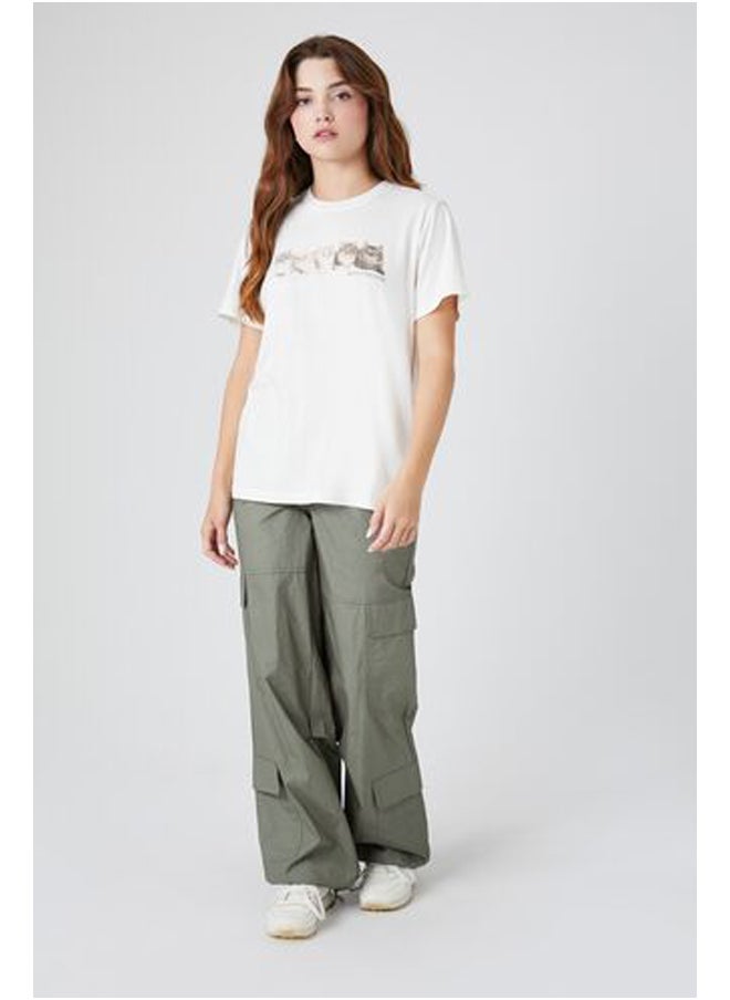 FOREVER 21 - Kitty Cat Club Graphic Tee - Image 1
