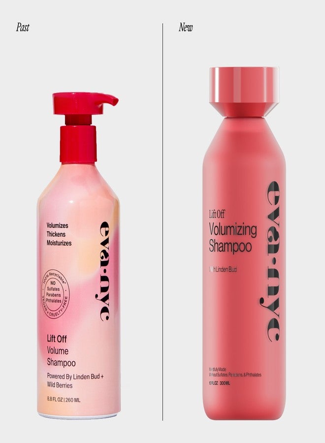 Eva NYC Volumizing Shampoo for Thin, Fine Hair - Instant Volume - Lightweight Cleansing Formula for Thicker Looking Strands - Volumize + Moisturize Hair - Sulfate Free - Salted Citron Scent - 10 fl oz - Image 2