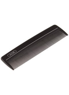Ace Classic Bobby Pocket And Purse Hair Comb 5 Inch Black Great For All Hair Types Fine Comb Teeth For Thin To Medium Hair