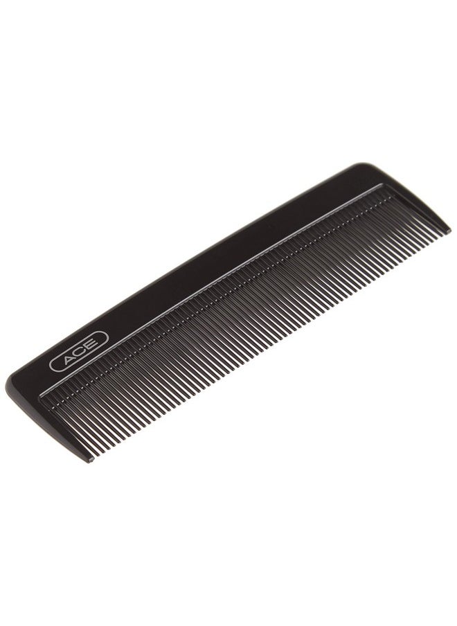 Goody - Ace Classic Bobby Pocket And Purse Hair Comb 5 Inch Black Great For All Hair Types Fine Comb Teeth For Thin To Medium Hair - Image 1