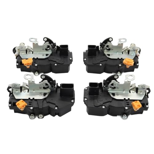 Jecoupoon 4 Pcs Front and Rear Door Lock Latch Actuator Compatible with Silverado Avalanche Suburban Tahoe Sierra Yukon XL Escalade ESV EXT 2007-2009 931-303 931-304 - Image 1