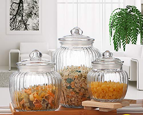 Incrizma Glassware - Imported Home Made Glass Storage Jar with Lid - 600 ml - Image 3
