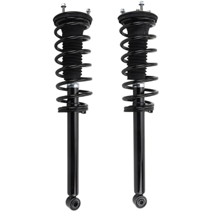 TRQ Rear Shock  Spring Assembly Set Compatible With 20072017 Lexus Ls460 - Image 1