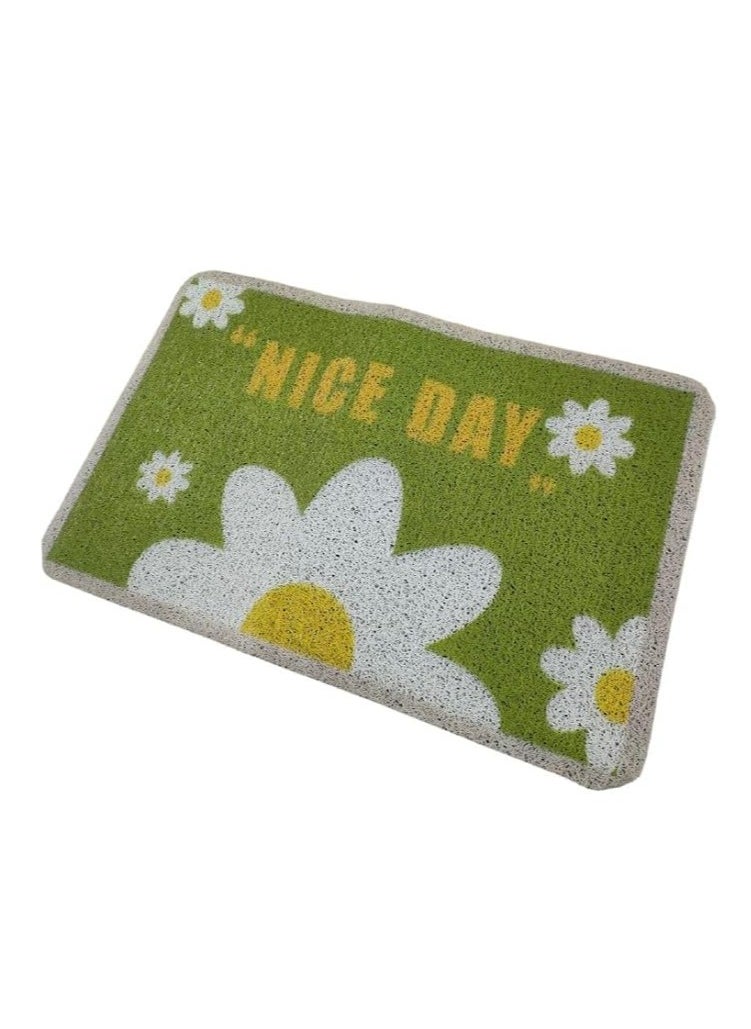 Spaceshoop Welcome Mat Door Mats Outdoor with Non Slip Backing Durable Front Door Mat Easy to Clean for Outside Entry Outdoor Entrance Shoes Mat 60x40 (shape multi)  - Image 4