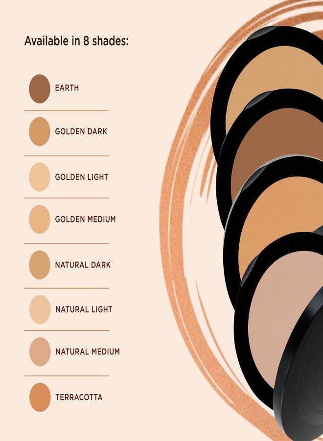 Osmosis Skincare Mineral Pressed Base Foundation, Golden Medium - Image 3