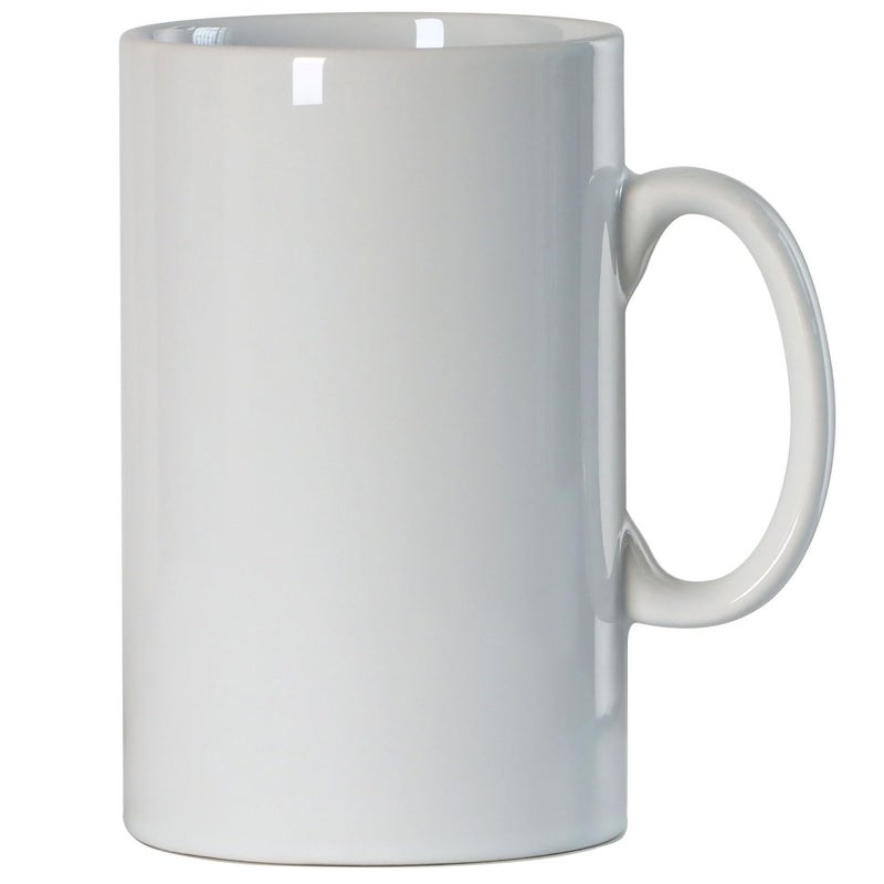 Smilatte 28 OZ Extra Large Ceramic Coffee Mug M018 Classic Porcelain Boss Super Big Tea Cup with Handle for Office and Home White