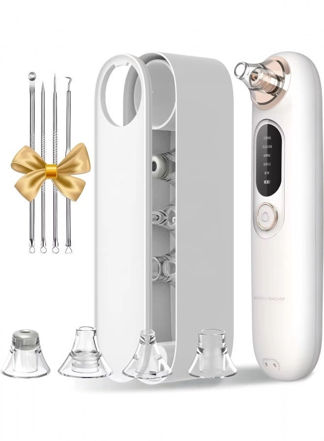 Lifenpure Blackhead Remover Tool Vacuum Pore with 4 Replaceable Suction Probes for Deep Cleansing and Exfoliation - Image 1