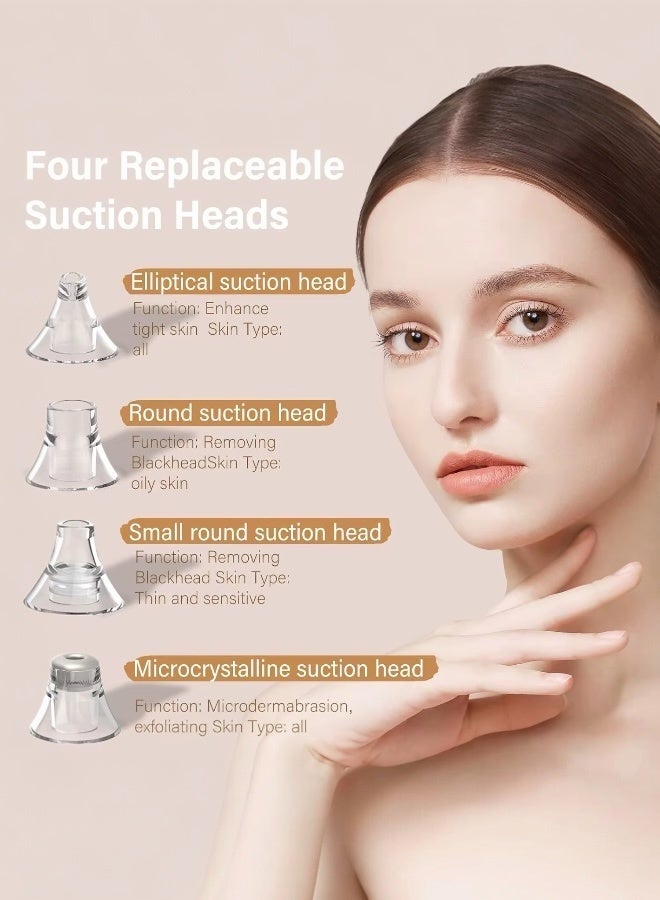 Lifenpure Blackhead Remover Tool Vacuum Pore with 4 Replaceable Suction Probes for Deep Cleansing and Exfoliation - Image 5