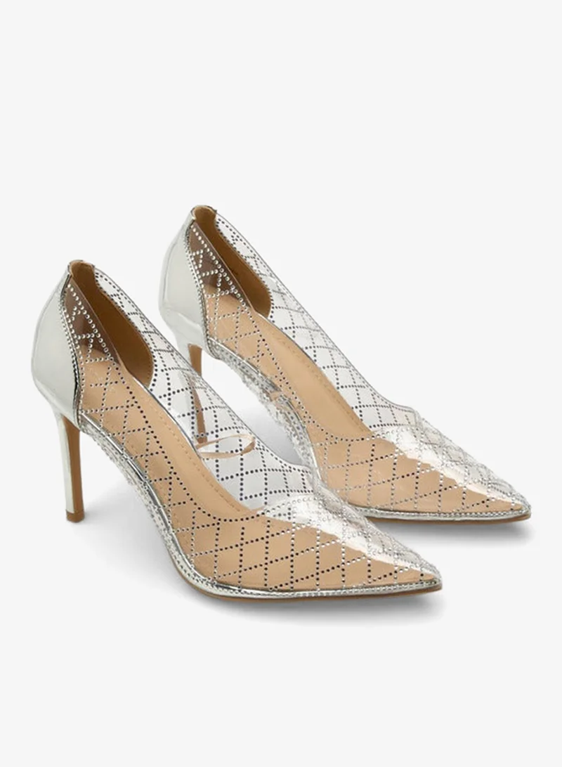 Flora Bella By Shoexpress Women Embellished Stilletto Heel Shoes Ramadan Collection