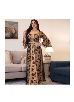 نوثينج فستان نسائي طويلة الأكمام ، متعدد اللوان - مقاس M  - Image 1