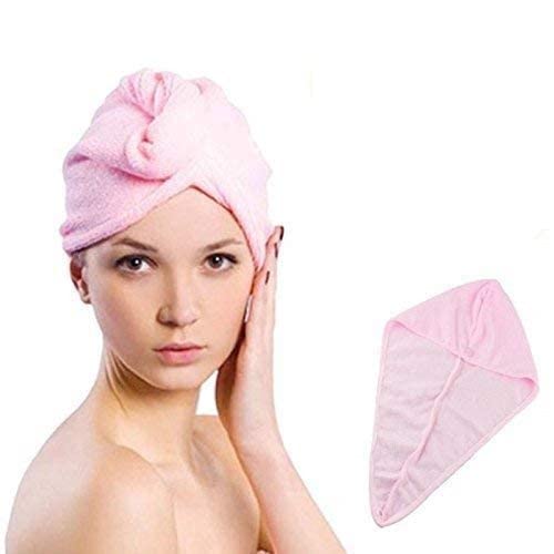 H H CREATION ICON COLLECTION Hair Towel Wrap Absorbent Towel Hair-Drying Quick Dry Shower Caps Bathrobe Magic Hair Warp Towel Super Quick-Drying Microfiber Bath Towel Hair Dry Cap Salon Towel (multicolor) - Image 3