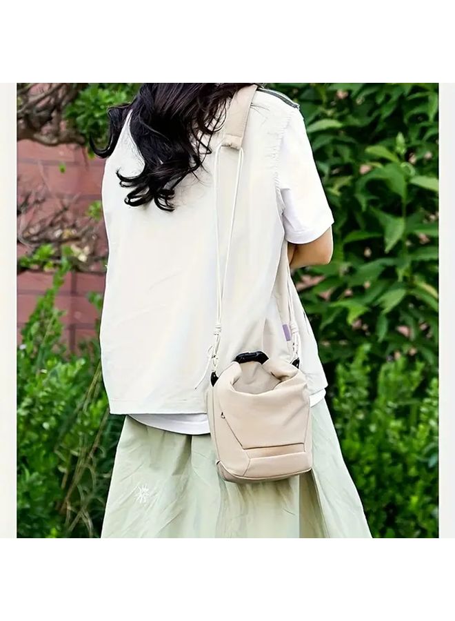 حقيبة كاميرا كاكي كلاود رول بسعة كبيرة مضادة للسقوط ومقاومة للصدمات لحقيبة السفر - Image 1