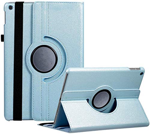 Newraturner Case for Samsung Galaxy Tab A 10.1 2019, 360 Degree Rotating Stand Smart Case for Samsung Tab A 10.1 Inch Tablet [SM-T510/T515] 2019 Release (Sky Blue) - Image 1