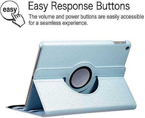 Newraturner Case for Samsung Galaxy Tab A 10.1 2019, 360 Degree Rotating Stand Smart Case for Samsung Tab A 10.1 Inch Tablet [SM-T510/T515] 2019 Release (Sky Blue) - Image 3