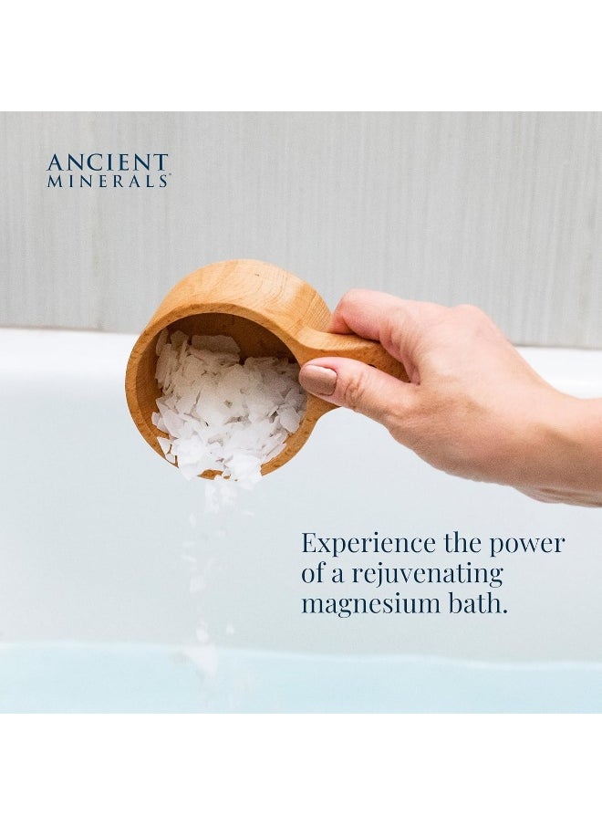 Ancient Minerals Magnesium Bath Flakes Of Pure Genuine Zechstein Chloride - Resealable Magnesium Supplement Bag That Will Outperform Leading Epsom Salts (4.4 Lb)  - Image 5