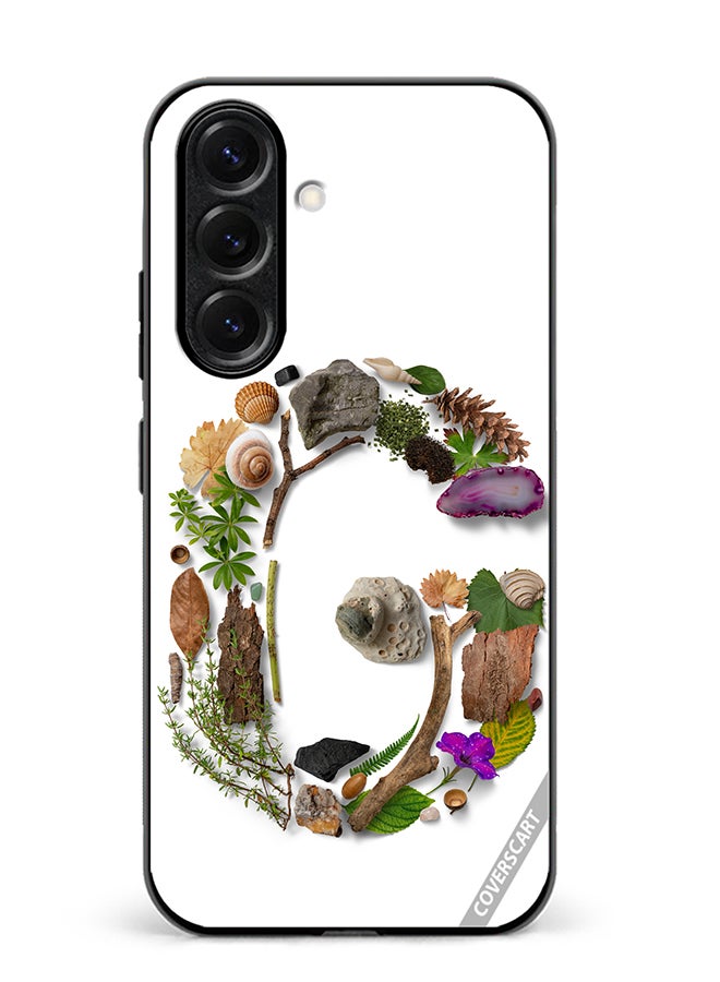 VR CREATIVE Protective Case Cover For Samsung Galaxy S25 Alphabet G Design Multicolour