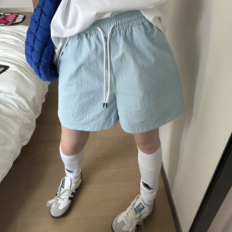 American Dopamine Beach Casual Shorts Women'S Summer Loose Slimming Look Thin Quick-Drying Sports Shorts Ins Trend - Image 1
