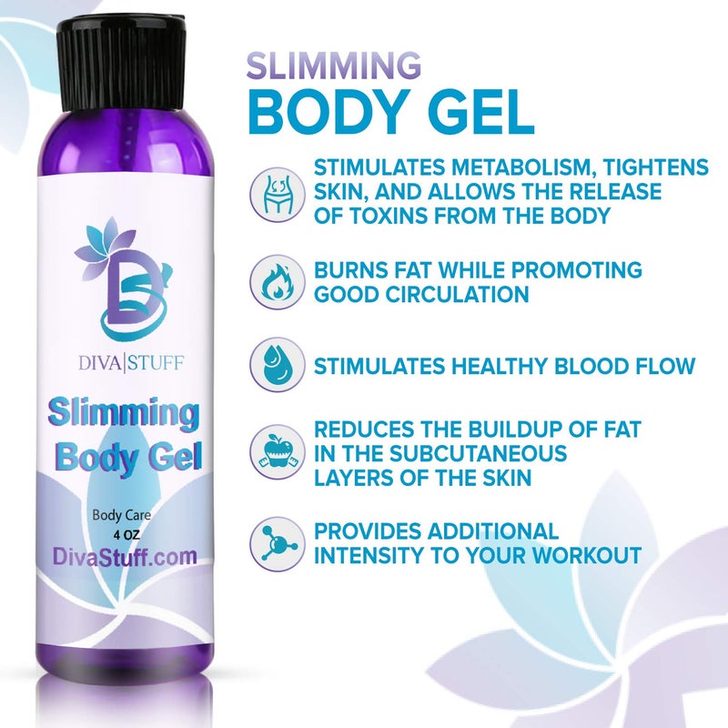 Diva Stuff Slimming Gel Cream For Use With Waist and Thigh Trainers - 4 Ounce - Image 2