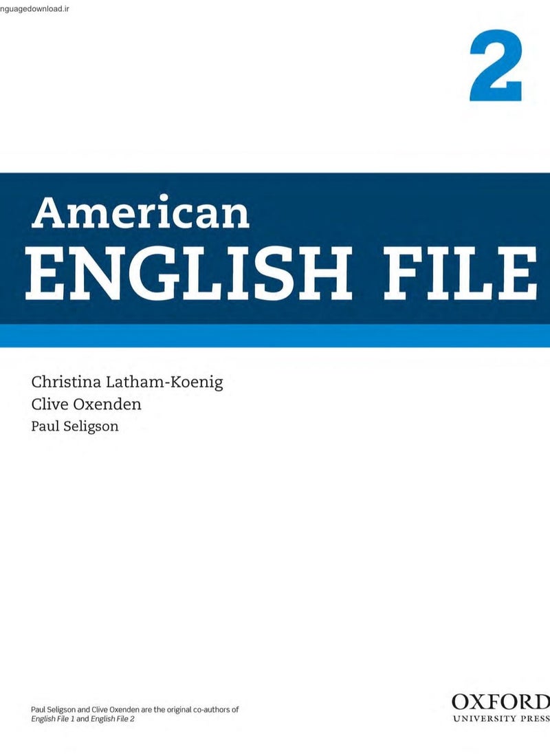 American English File 2  - Image 2