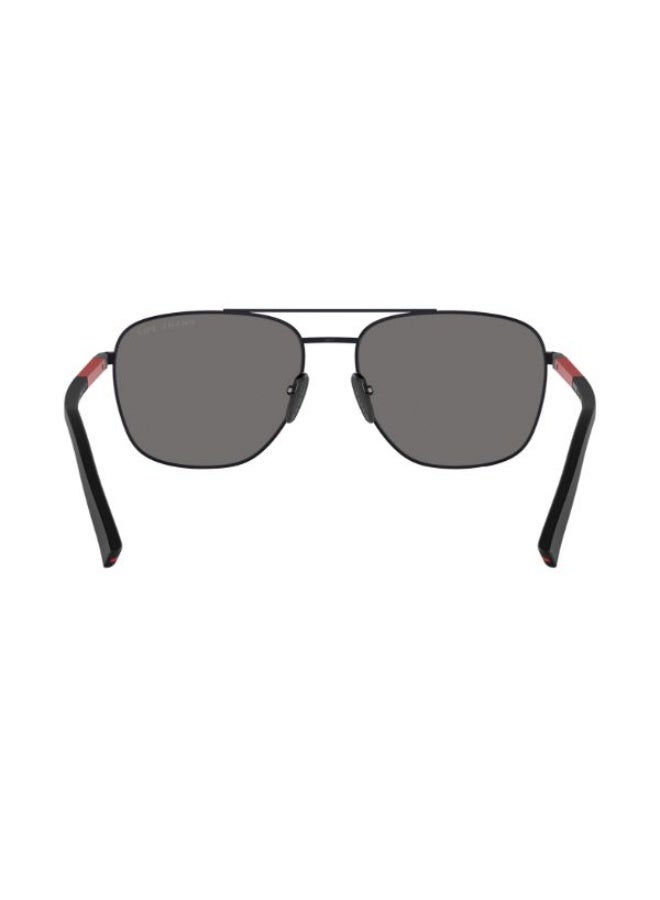 PRADA Black Polarized Sunglasses SPS 54ZS 1BO02G Size 60 - Image 2