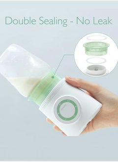 Momcozy Portable Double Leak-Proof Travel Baby Bottle Warmer With Fast Heating For Dr. Brown, Philips Avent, Medala, Tommee Tippee, Comotomo  - Image 4