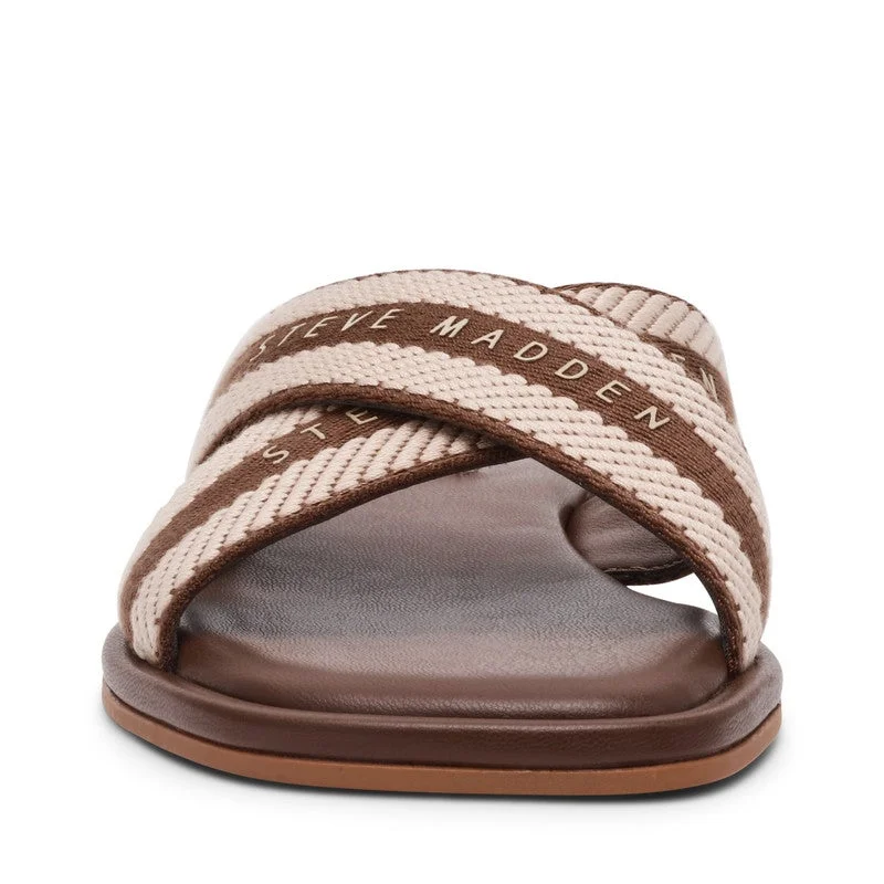 Steve Madden  Arrows Brown Women's Sandals for Women | Best Price UAE