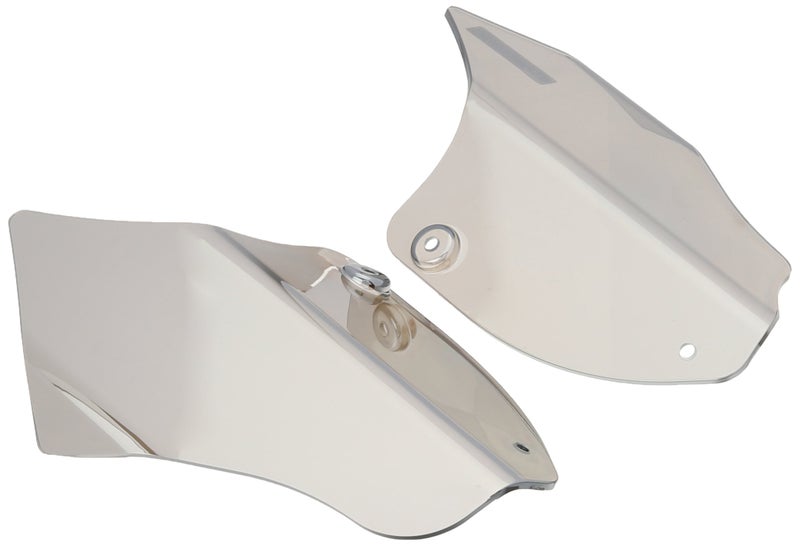 Kuryakyn 1186 Motorcycle Accessory Heat Deflector Saddle Shields for 200017 HarleyDavidson Softail Motorcycles Reflective Smoke 1 Pair