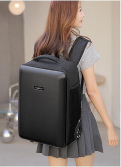 Generic 19-Inch Trolley Backpack Suitcase, Wheeled Carry-On Laptop Backpack, Lightweight Business Travel Luggage  - Image 2