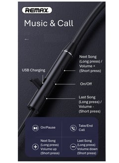 REMAX RB-S9 Wireless Bluetooth Neckband Earphones, Sports, Noise Canceling, Waterproof, Exercise Running , Skin-friendly Elastic Neckband, Magnetic head, Smart Volume and Play Control, Black  - Image 4