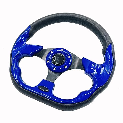 Spaorcco Golf Cart Steering Wheel for EZGO RXV & TXT, Club Car DS and Club Car Precedent EZGO Yamaha Golf Car Accessories - Image 2