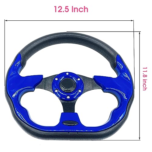 Spaorcco Golf Cart Steering Wheel for EZGO RXV & TXT, Club Car DS and Club Car Precedent EZGO Yamaha Golf Car Accessories - Image 5
