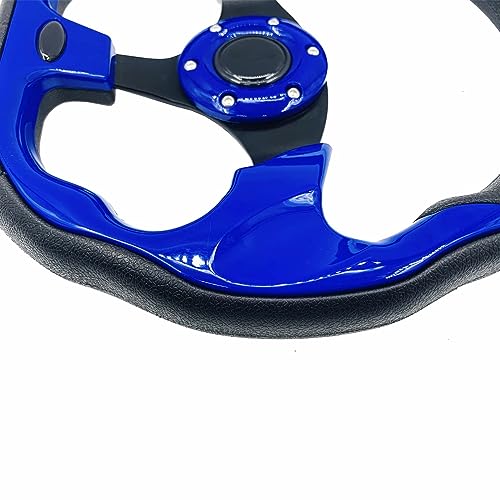 Spaorcco Golf Cart Steering Wheel for EZGO RXV & TXT, Club Car DS and Club Car Precedent EZGO Yamaha Golf Car Accessories - Image 4