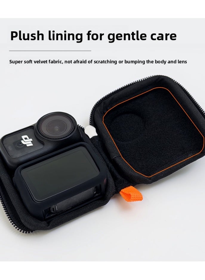 CYNOVA Carrying Case for DJI Osmo Nano – Hard Shell Storage Bag with 2 Tempered Glass Screen Protectors, Splash-Resistant & Portable Camera Protective Case - Image 4