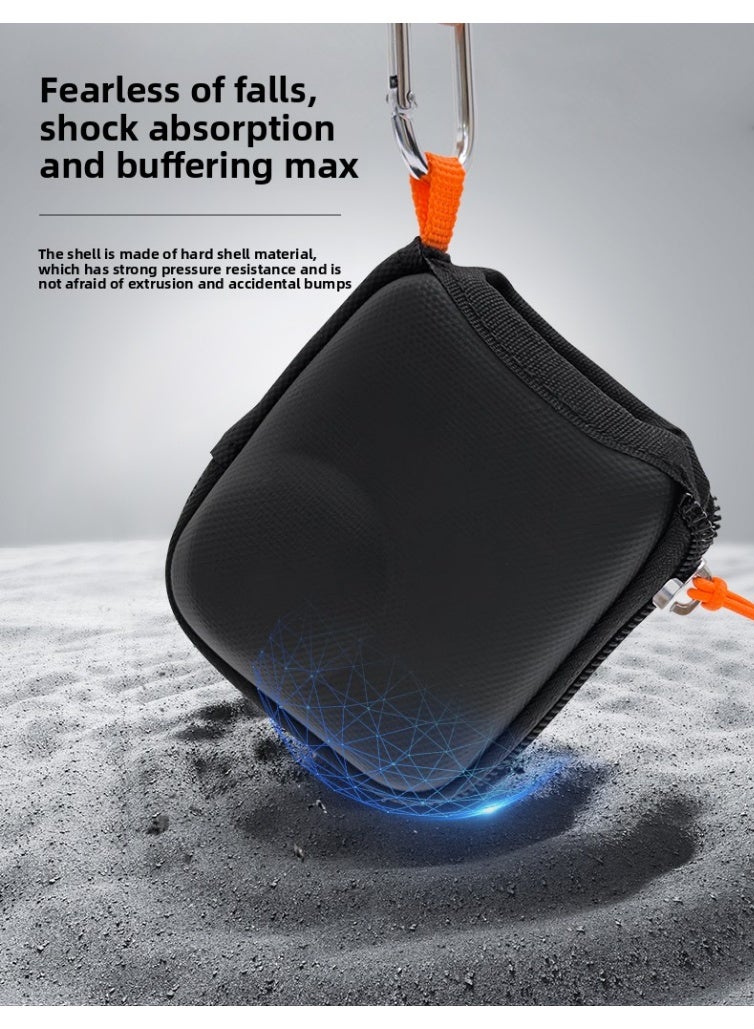 CYNOVA Carrying Case for DJI Osmo Nano – Hard Shell Storage Bag with 2 Tempered Glass Screen Protectors, Splash-Resistant & Portable Camera Protective Case - Image 3