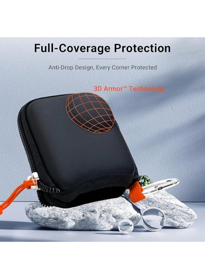 CYNOVA Osmo Nano Carrying Case for DJI Osmo Nano Accessories, Hard Shell Travel Storage Case with DJI Osmo Nano Screen Protector (2 Set) - Image 5