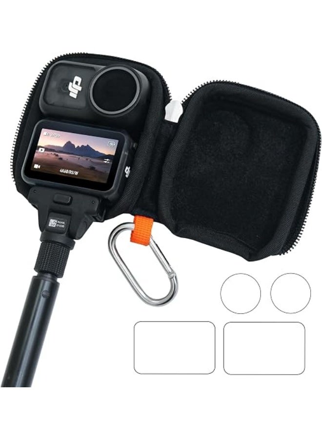 CYNOVA Osmo Nano Carrying Case for DJI Osmo Nano Accessories, Hard Shell Travel Storage Case with DJI Osmo Nano Screen Protector (2 Set) - Image 1