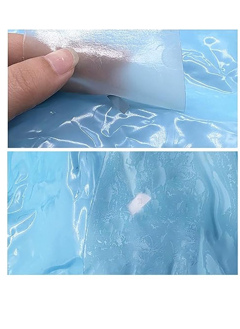 SYOSI - TPU Pool Patch Repair Kit 7cm*200cm Waterproof Roll Inflatable Repair Patch Tape for Air Mattress Inflatable Tent Swimming Pool Bounce House Canvas Canopy Pool Floats Tubes Air Bed - Image 1