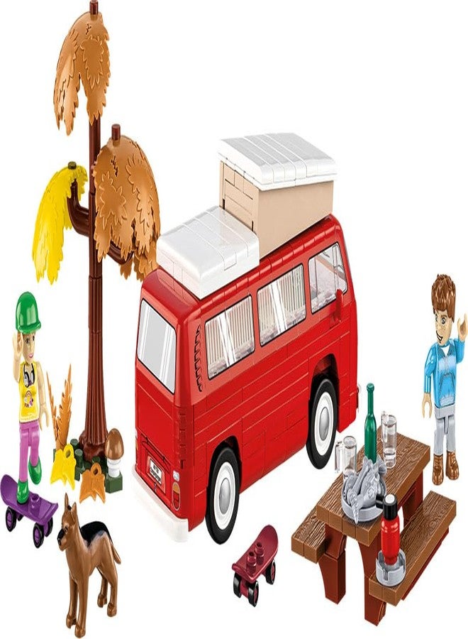 COBI Action Town Volkswagen T2A Camper Building Set, 272 Pieces - Image 3