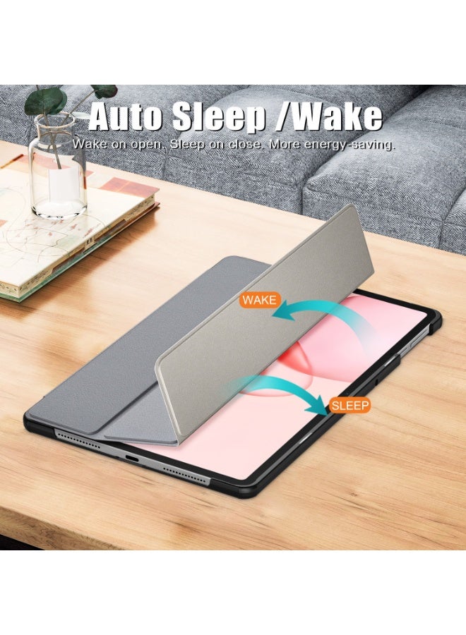 general The case is compatible with the HONOR Pad 10 12.1-inch 2025, Lightweight Tri-Fold Stand Folio Slim Smart Case - Image 3