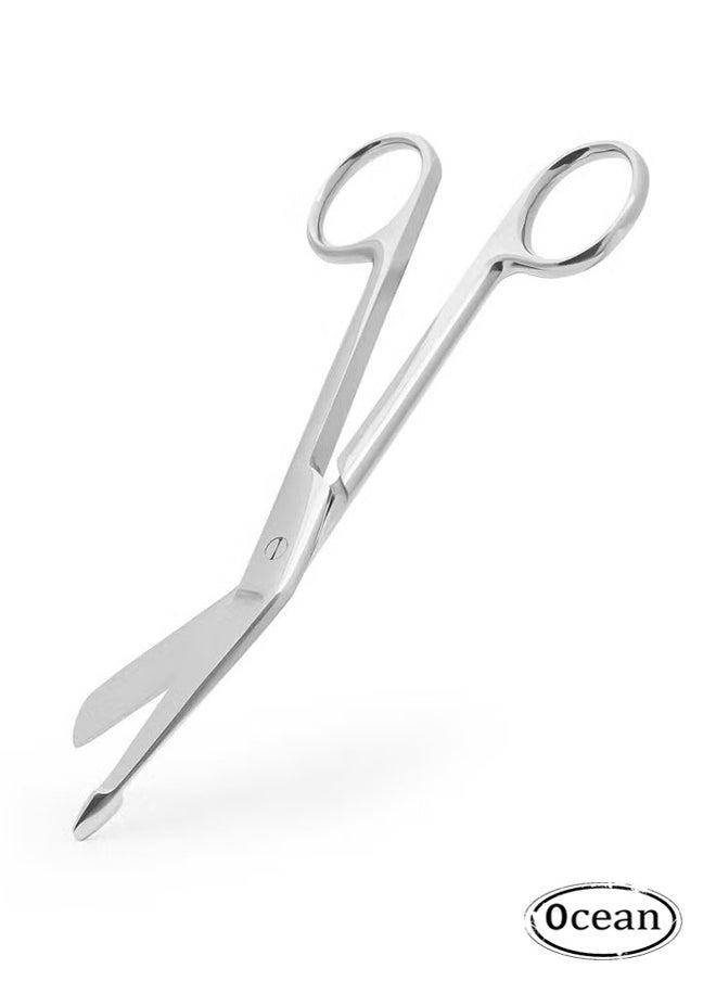 Ocean Bandage Scissors - Safety Bandage & Trauma Shears - Stainless Steel Professional Scissors for First Aid Utility - Medical Care & Home Nursing - Image 1