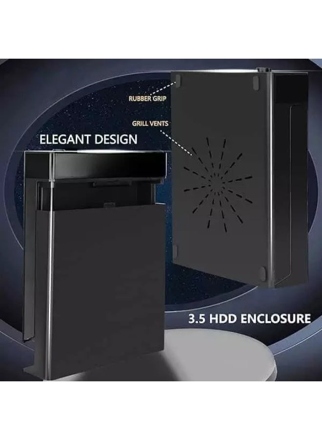 3.5 Inch SATA Hard Drive Enclosure USB 3.0 High Speed External Case - Image 3