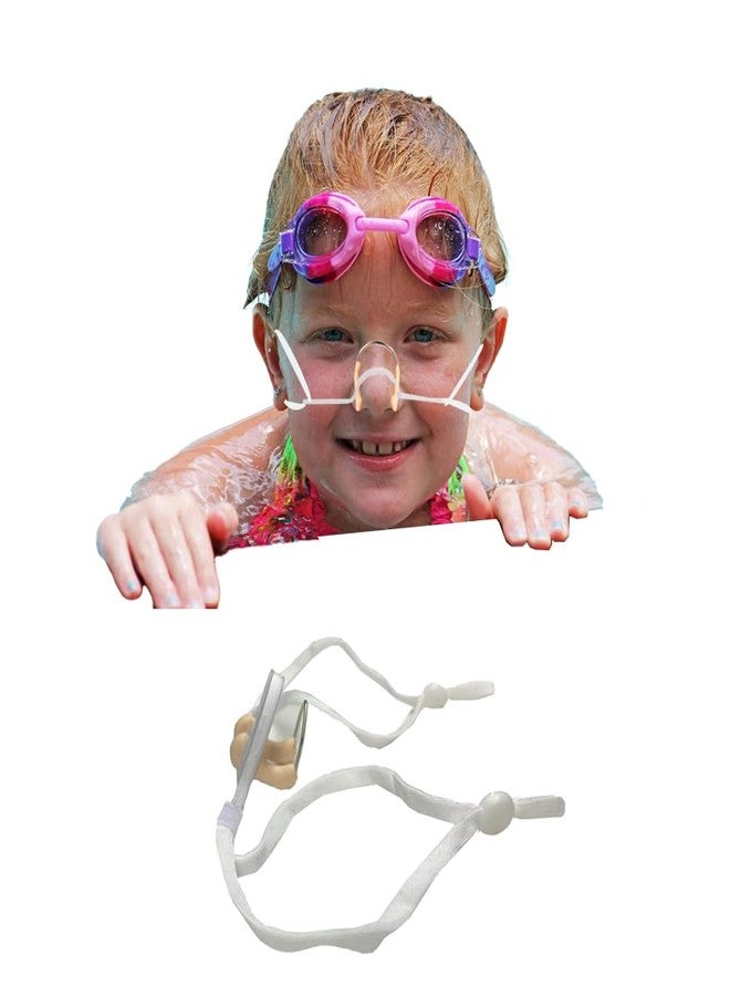 CMRCOYO Silicone Nose Plugs for Swimming Anti-Slip Nose Clips aterproof Nose Protectors Swimming Water-Resistant Training - Image 1