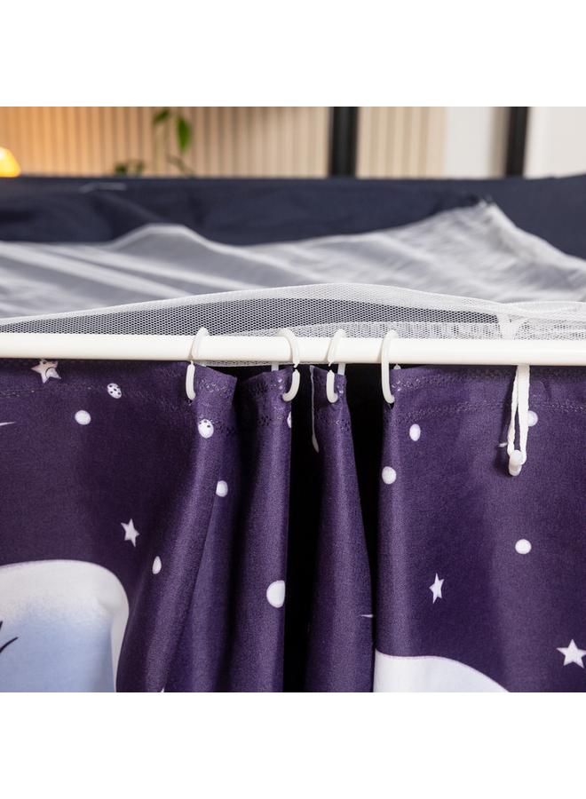 73Hours New Student Mosquito Net Upper And Lower Bunk Bed Type Shading Dust-proof Dormitory Bedroom Single Privacy Bed Curtain Bed Curtain Wholesale - Image 4
